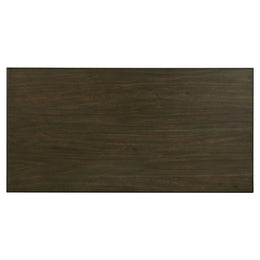 Kingman  Rectangular Dining Set Espresso and White