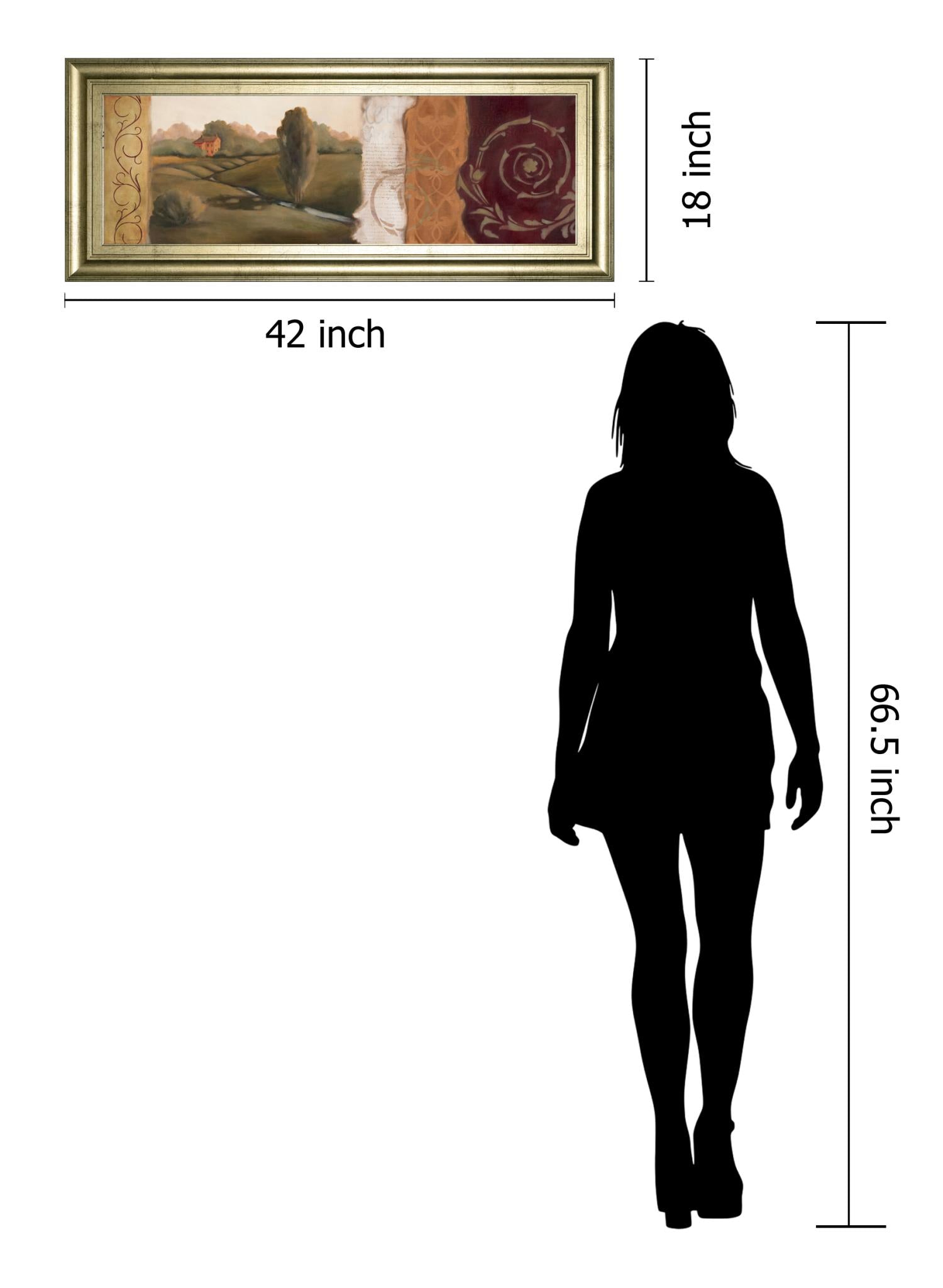 Promotional Line 18X42 18X42 Framed Print