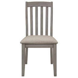 Nogales Wood Dining Side Chair Coastal Grey (Set of 2)