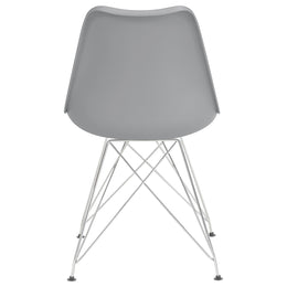 Juniper Polypropylene Dining Side Chair Black (Set of 2)