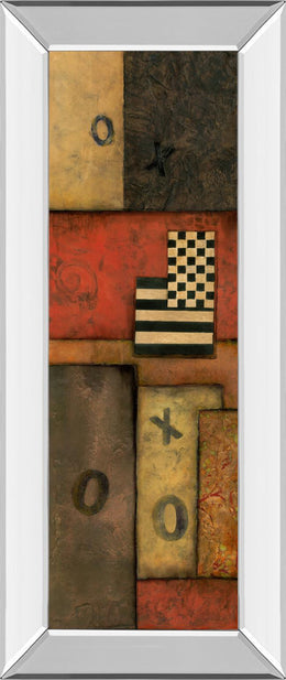 Mirrored Frame Right Move I By Norm Olson 18X42 Mirror Frame Print