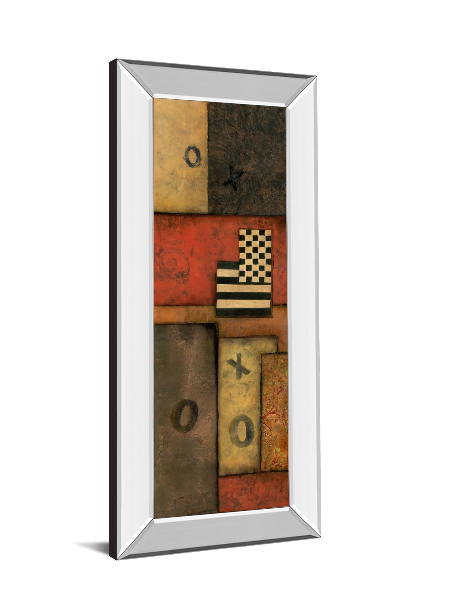 Mirrored Frame Right Move I By Norm Olson 18X42 Mirror Frame Print