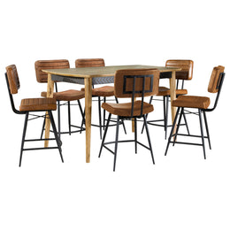 Partridge  Counter Dining Set Sheesham and Camel