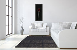 Calla In Ebony By Steven Mitchell 18X42 Framed Print