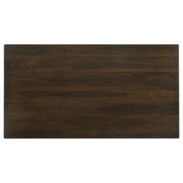 Wes Rectangular 80-inch Wood Dining Table Dark Walnut
