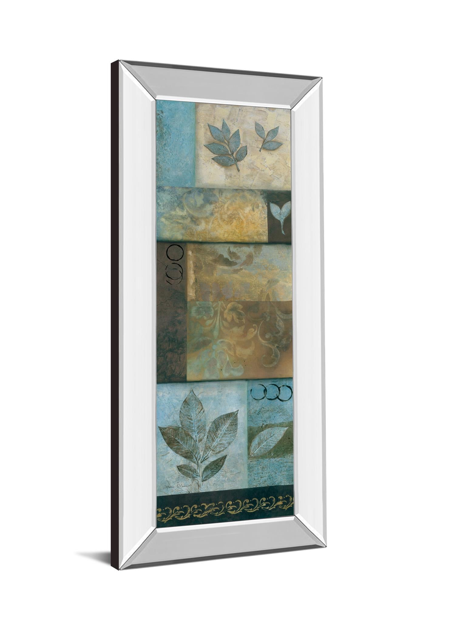 Mirrored Frame Winter Is Hear Ii By Norm Olson 18X42 Mirror Frame Print