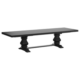 Florence  126-inch Extension Dining Table Set Beige