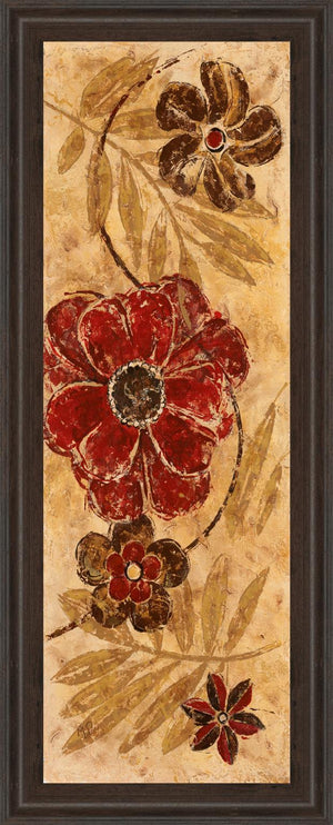 Touch Of Honey Ii  By Maria Donovan 18X42 Framed Print