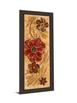 Touch Of Honey Ii  By Maria Donovan 18X42 Framed Print