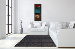 Linear I By W.Blake 18X42 Framed Print