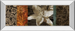 Mirrored Frame Evanescent I By Keith Mallet 18X42 Mirror Frame Print
