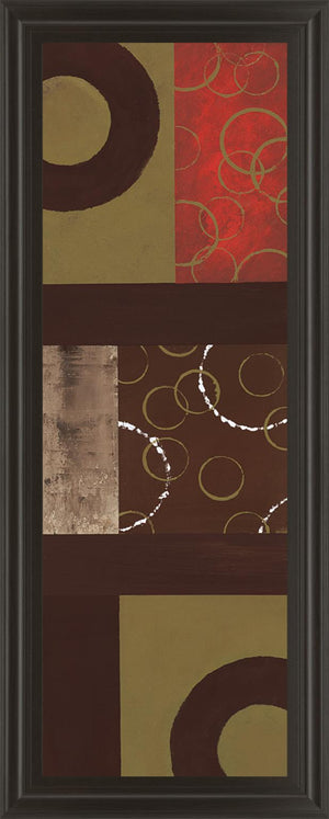 Mix N' Match I By Earl Kaminsky 18X42 Framed Print