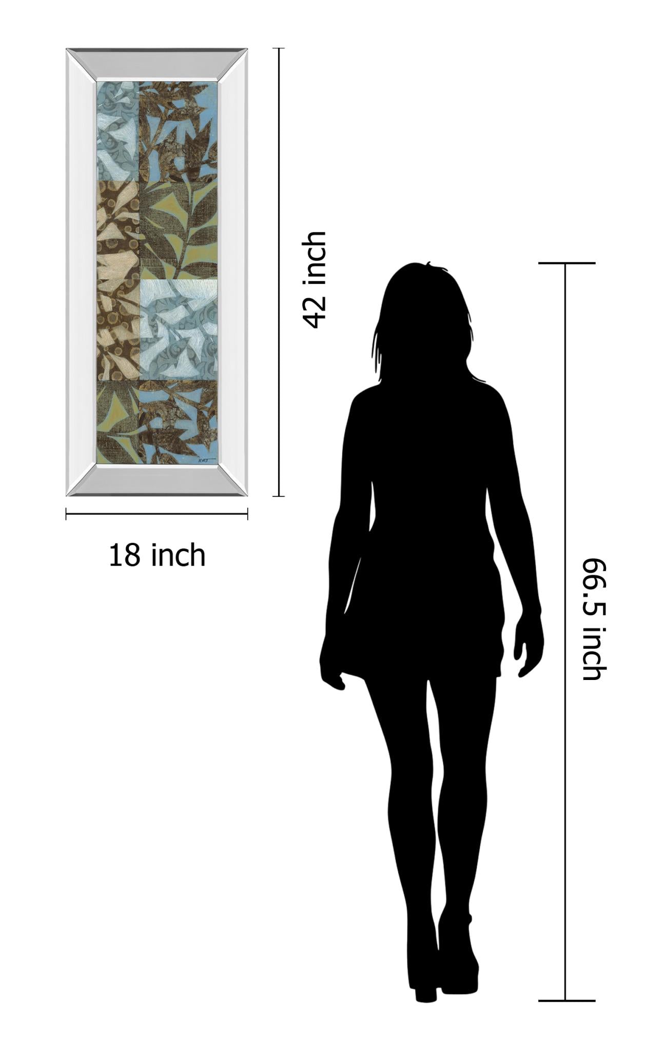 Mirrored Frame Promotional Line 18X42 18X42 Mirror Frame Print