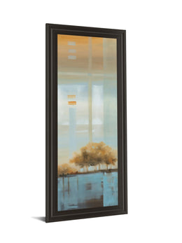 Window On The Word I By Carol Robinson 18X42 Framed Print