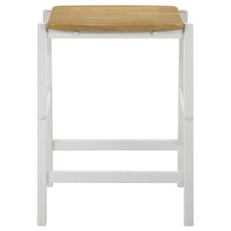 Edgeworth  Kitchen Island Counter Table Set White