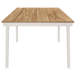 Nogales Rectangular 71-inch Wood Dining Table Coastal Grey