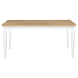 Andrews Round Wood Dining Room Table Set Light Ash
