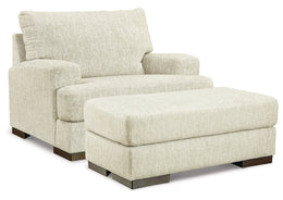 Caretti Chair and Ottoman