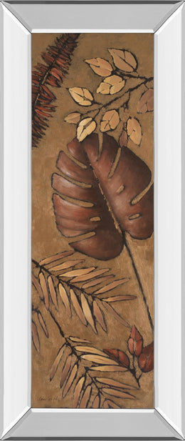 Mirrored Frame Indian Summer Iv By Lanie Loreth 18X42 Mirror Frame Print