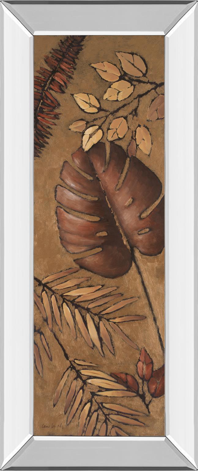 Mirrored Frame Indian Summer Iv By Lanie Loreth 18X42 Mirror Frame Print