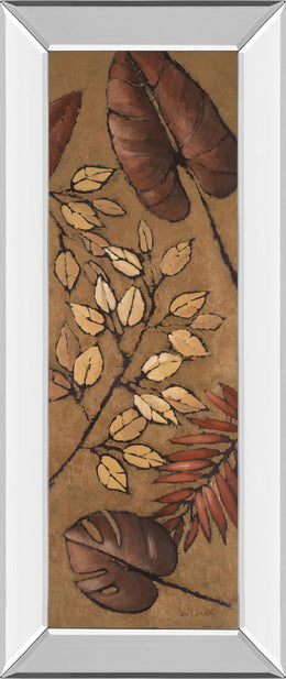 Mirrored Frame Indian Summer Iii By Lanie Loreth 18X42 Mirror Frame Print