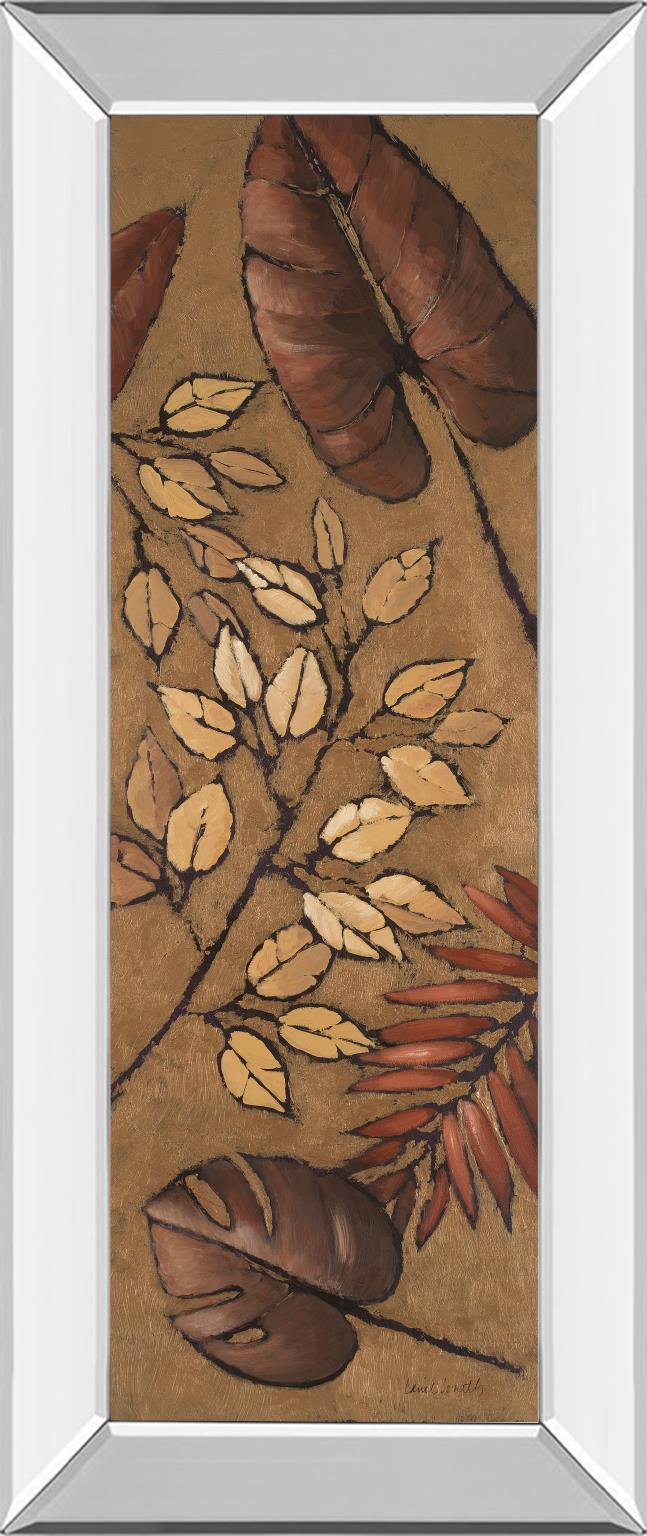 Mirrored Frame Indian Summer Iii By Lanie Loreth 18X42 Mirror Frame Print