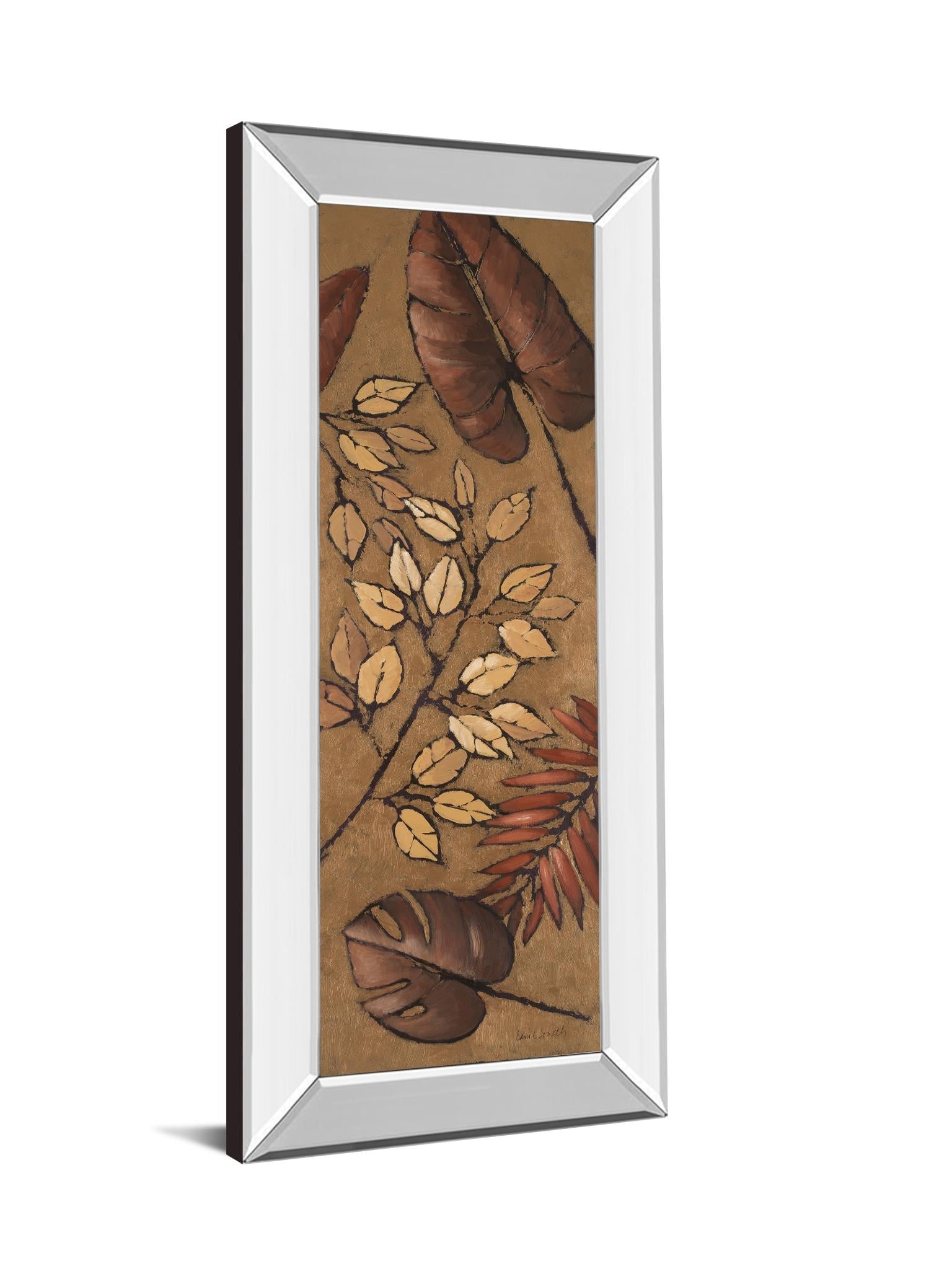 Mirrored Frame Indian Summer Iii By Lanie Loreth 18X42 Mirror Frame Print