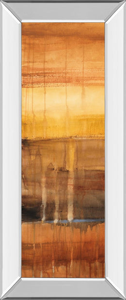 Mirrored Frame Autumn Glows I By Lanie Loreth 18X42 Mirror Frame Print