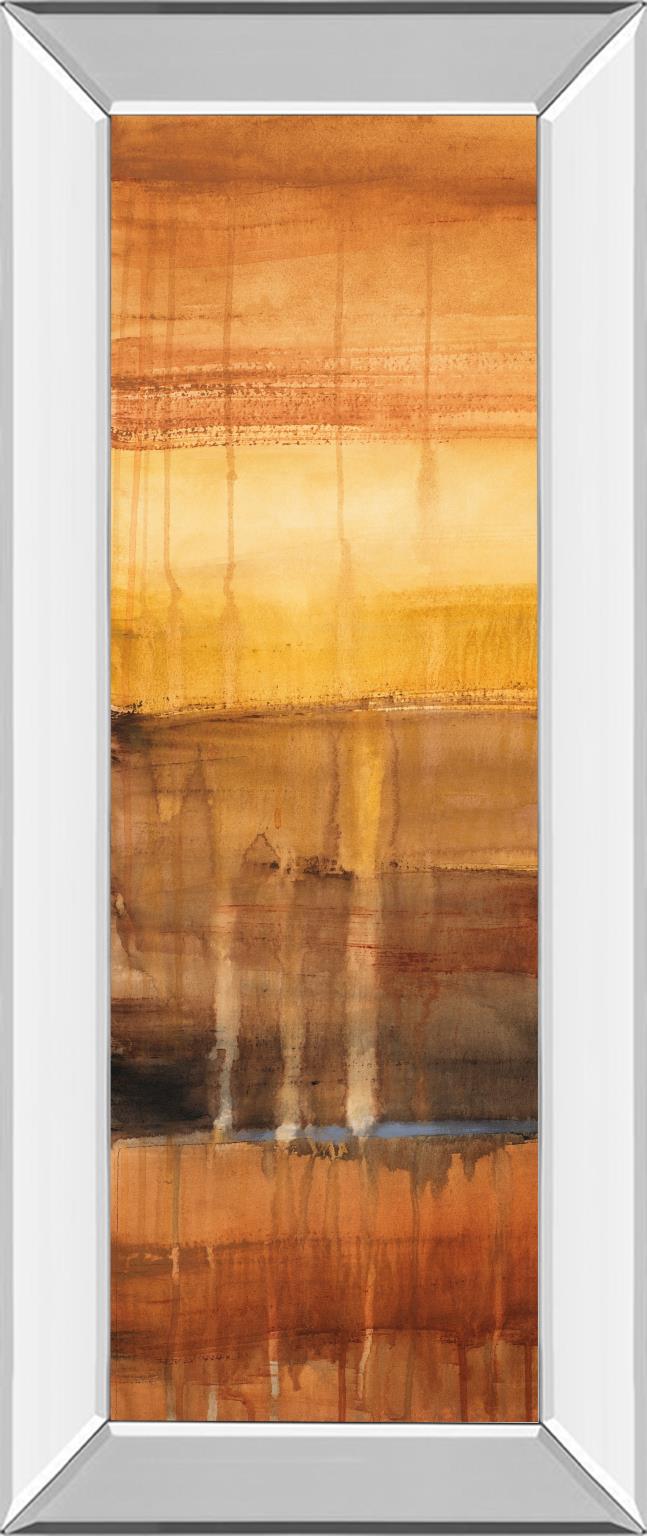 Mirrored Frame Autumn Glows I By Lanie Loreth 18X42 Mirror Frame Print