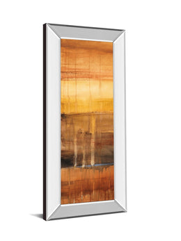 Mirrored Frame Autumn Glows I By Lanie Loreth 18X42 Mirror Frame Print