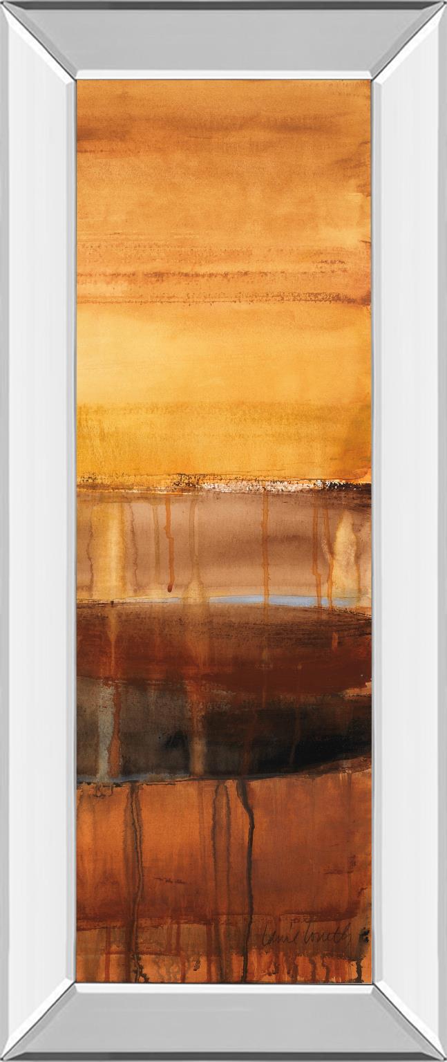 Mirrored Frame Autumn Glows Ii By Lanie Loreth 18X42 Mirror Frame Print