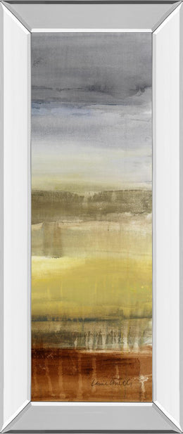 Mirrored Frame Summer Rain I By Lanie Loreth 18X42 Mirror Frame Print