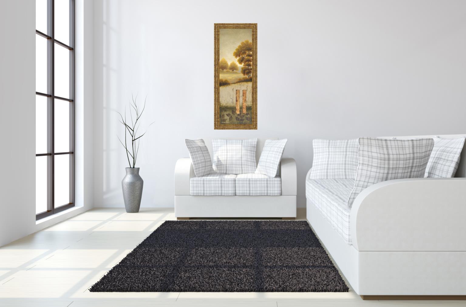 Beyond The Forest By Michael Marcon 18X42 Framed Print