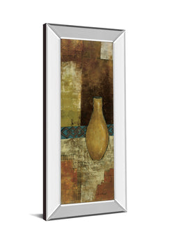 Mirrored Frame Autumn Solitude Ii By John Kime 18X42 Mirror Frame Print