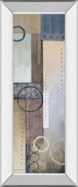 Mirrored Frame Color Of Rain Ii By Michael Marcon 18X42 Mirror Frame Print
