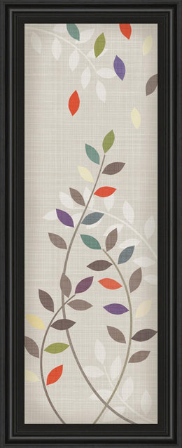 Leaflets Ii By Tandi Venter 18X42 Framed Print