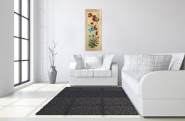 Wildflower Ii By Jennifer Zybala 18X42 Framed Print