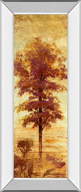 Mirrored Frame Early Autumn Chill I By Micheal Marcon 18X42 Mirror Frame Print