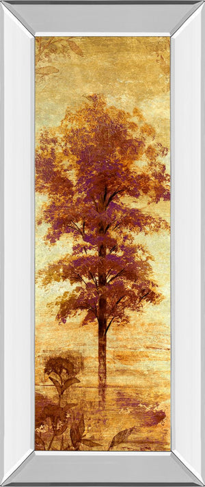 Mirrored Frame Early Autumn Chill I By Micheal Marcon 18X42 Mirror Frame Print