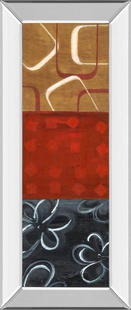 Mirrored Frame Euclidean Space Ii By Tava Luv 18X42 Mirror Frame Print