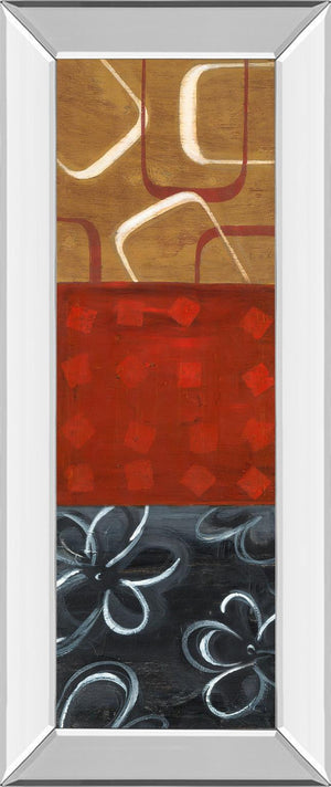 Mirrored Frame Euclidean Space Ii By Tava Luv 18X42 Mirror Frame Print
