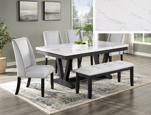 Vance Faux Marble Dining Sets