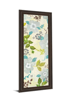 Fragrant Garden I By Tava Studios 18X42 Framed Print