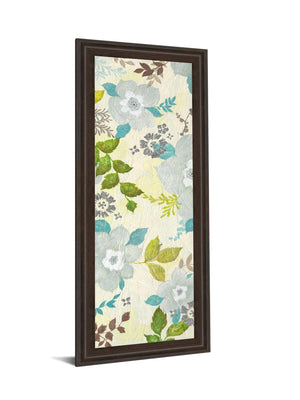 Fragrant Garden I By Tava Studios 18X42 Framed Print