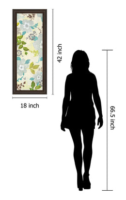Fragrant Garden I By Tava Studios 18X42 Framed Print