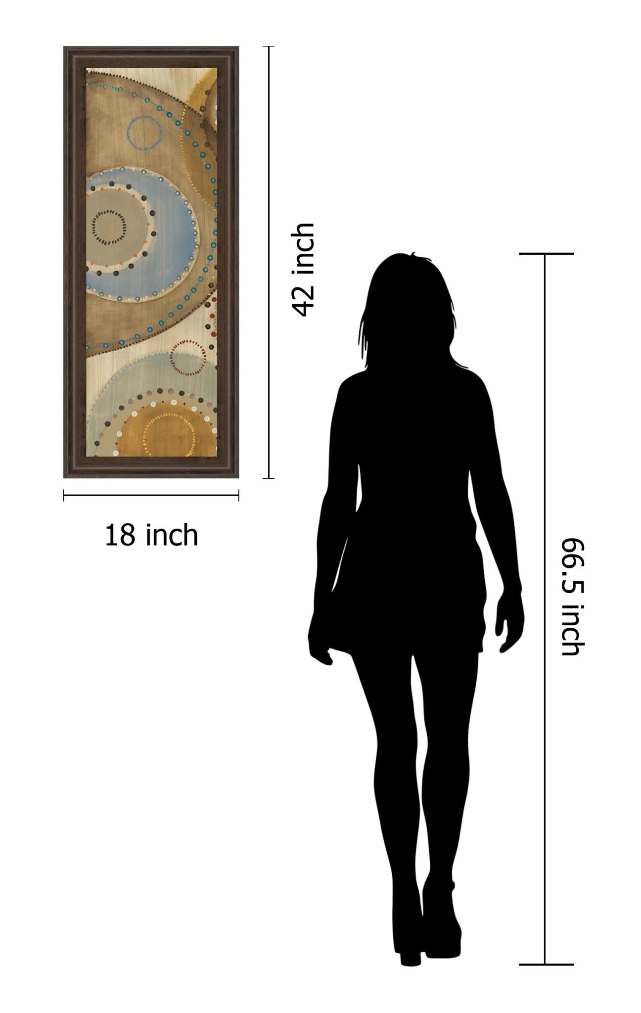 Moving Moments Panel Ii By Lee 18X42 Framed Print