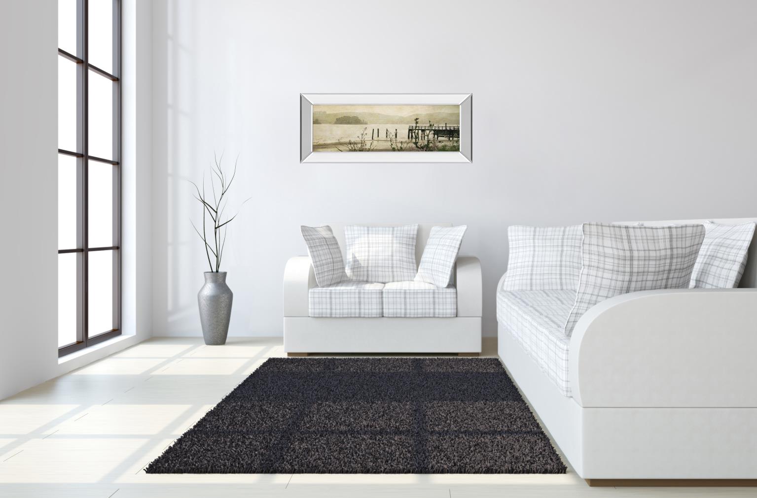 Mirrored Frame Marshall Ii By Melious 18X42 Mirror Frame Print