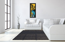 Ink Chiffon Ii By Bev HogueÂ  18X42 Framed Print