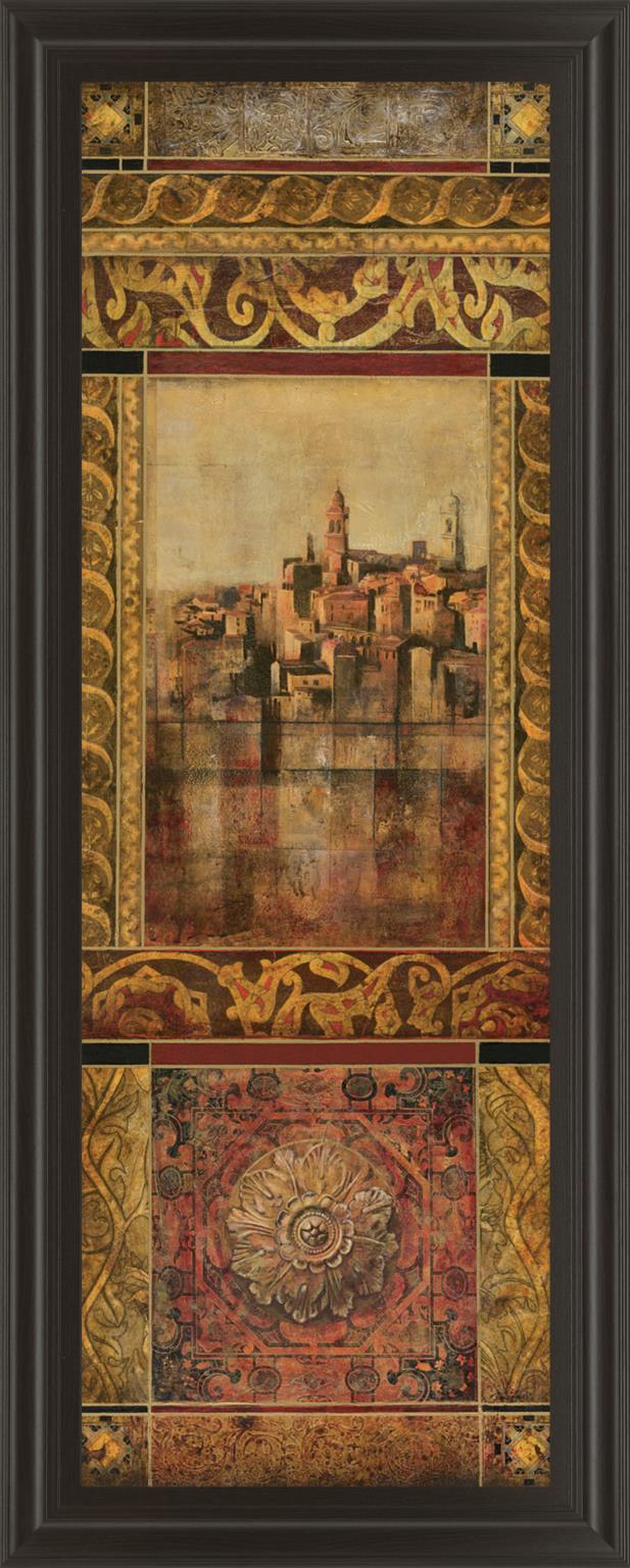 New Enchantment I By DouglasÂ  18X42 Framed Print