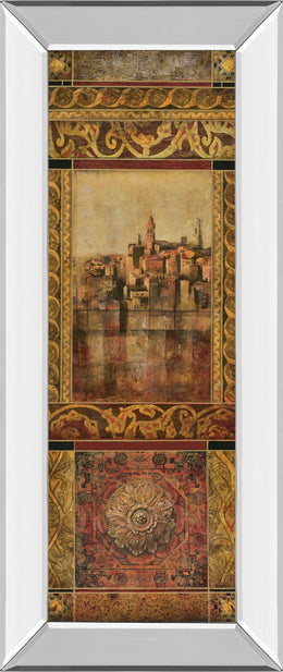 Mirrored Frame New Enchantment I By Douglas 18X42 Mirror Frame Print